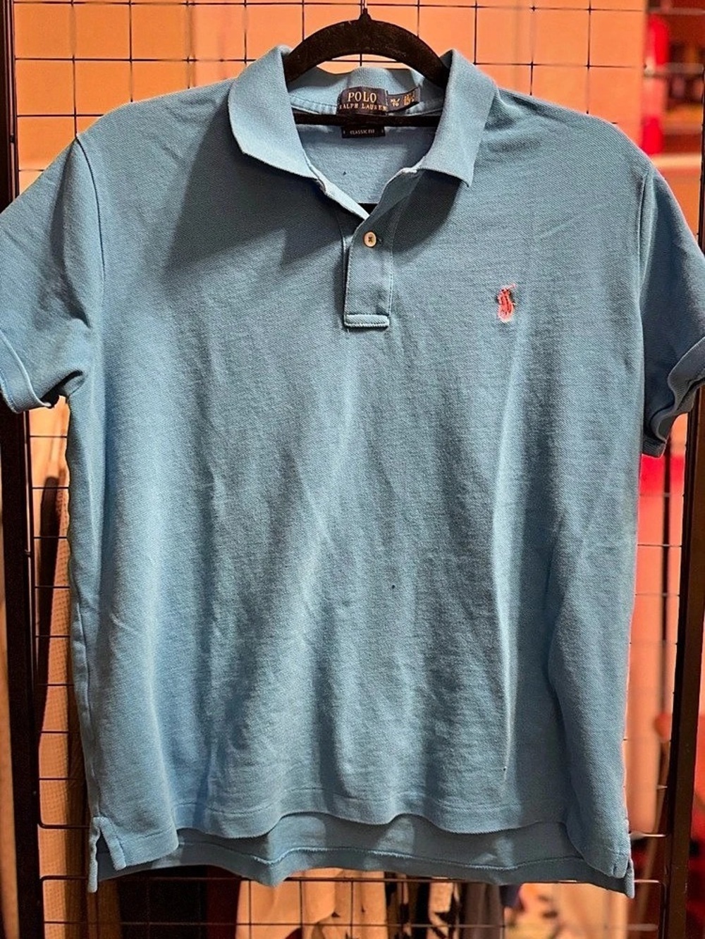 Polo Ralph Lauren Classic Fit Polo Blue Size XL Like New